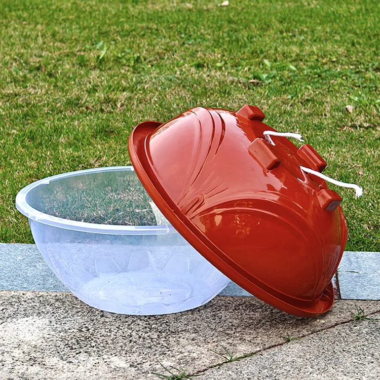 360吊篮花盆加厚水土培绿萝花卉盆透气控根阳台可视大口径塑料盆