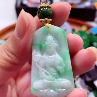 颈饰银S925镶嵌翡翠翡翠