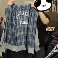 KM PERSONALITY 2025 新款 秋季男童韩系假两件外套 1119