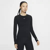 NIKE耐克女子AS W NK PRO DF LS BASELAYER无领长袖T恤FV7846-010