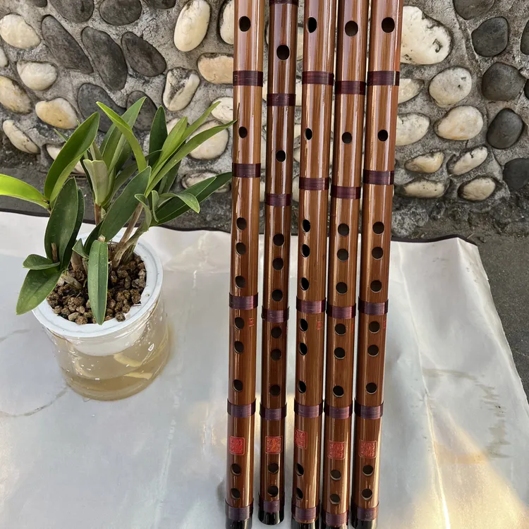 专业苦竹老料竹笛适合成人零基础初学者入门演奏考级乐器笛子