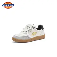 Dickies系带低帮通用板鞋休闲鞋女童经典小白鞋鞋子