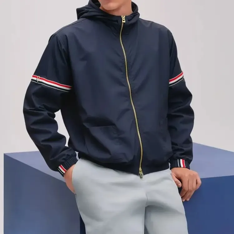 SSR秋季新款长袖户外织带夹克休闲百搭连帽衣平替痞帅好物