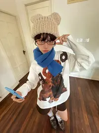 番茄园 美好家 等开饭的腊肠小狗长袖