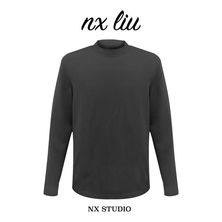 NXLiu100可水洗羊毛 极简老钱打底MM072