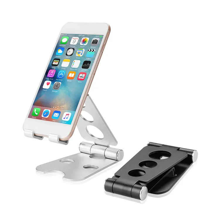 铝合金折叠桌面手机支架方便携带直播网课学习支架