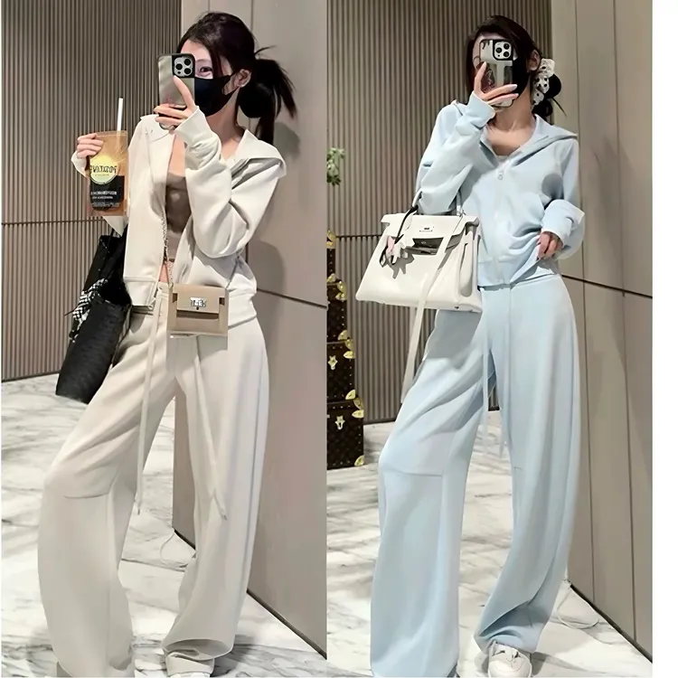 CHASING LIGHT年度挚佳私服2025早秋时尚韩系休闲慵懒风气质套装