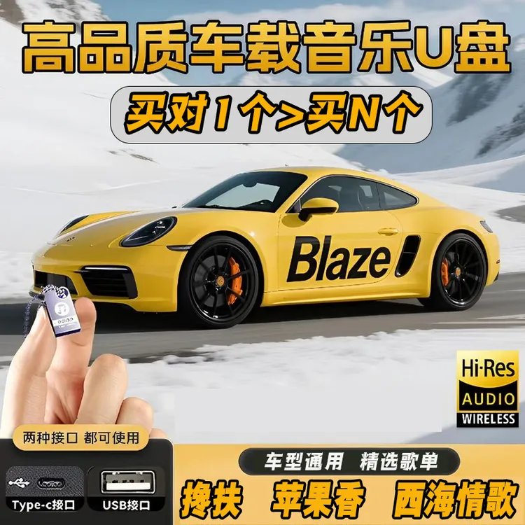 2025正版升级黑胶母带灌录音源流行dj经典歌曲车载音乐U盘