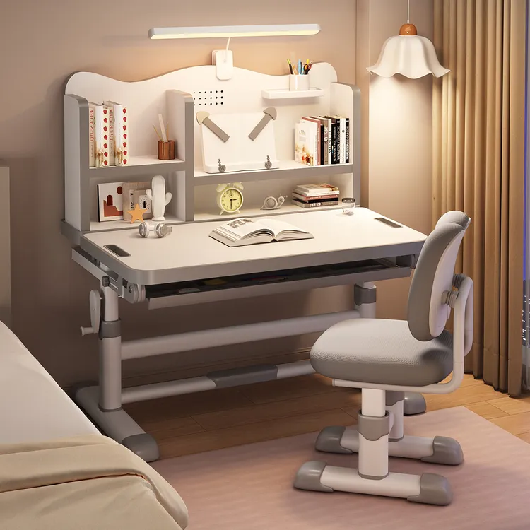 学习桌家用作业书桌儿童学习桌椅写字简易课桌椅套装可升降桌椅子