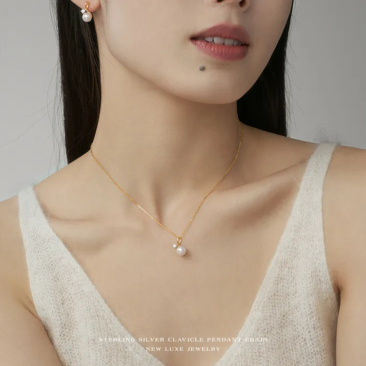 坠链均925银 赫生HUSSAIN婉礼项链吊坠锁骨链女颈链生日礼物