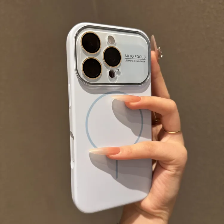 液态硅胶大视窗磁吸适用苹果16promax手机壳镜头膜15全包男女百搭