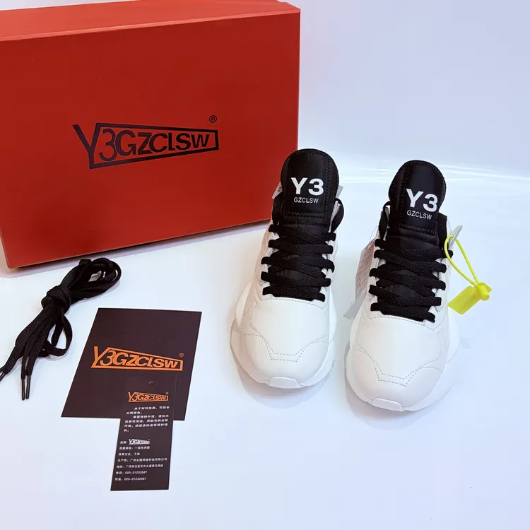 Y3GZCLSW2025正品厚底增高老爹鞋防滑情侣鞋休闲百搭运动鞋轻奢男