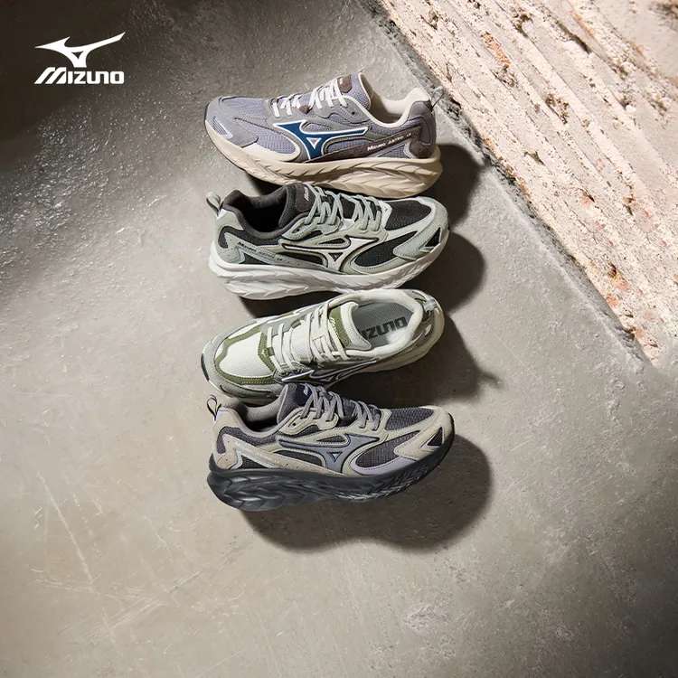 Mizuno/美津浓25上新做旧厚底运动鞋跑步鞋03/04/05色ASTRO LS