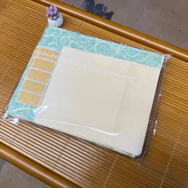 车挂包挂diy材料包混搭底纸+雁皮手工纸共110张（含高透双面胶）
