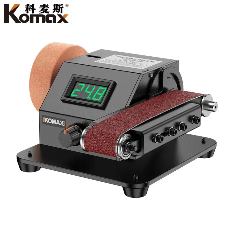 德国KOMAX电动磨刀神器台式迷你砂带机沙轮石砂轮机器小型家用工