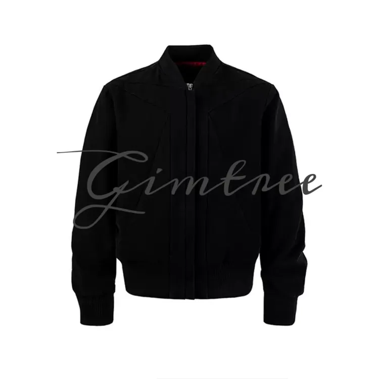 Gimtree倒三角立领水洗夹克飞行员哈灵顿美式秋冬复古夹克解构