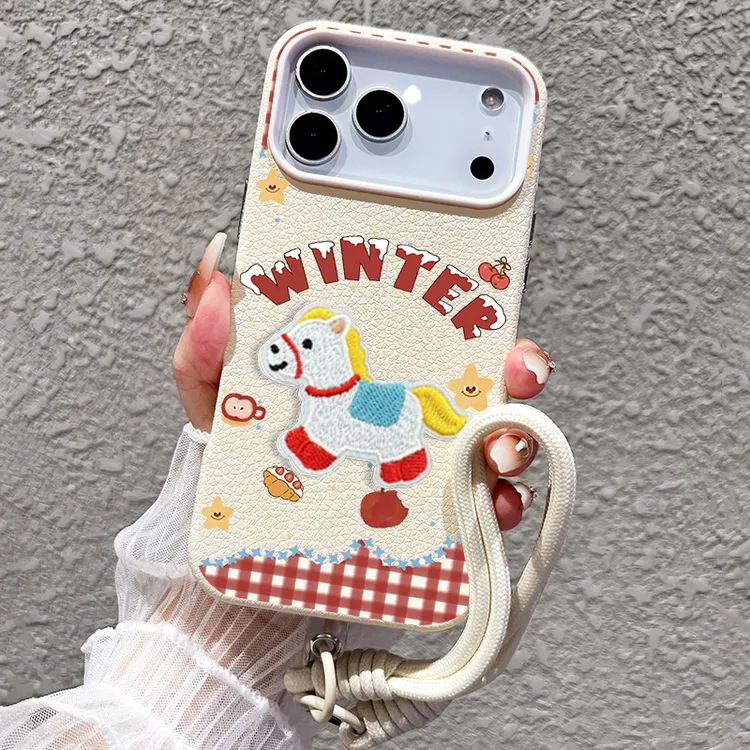 适用iphone17promax手机壳苹果16北极熊15pro防摔14/13/12/11/air