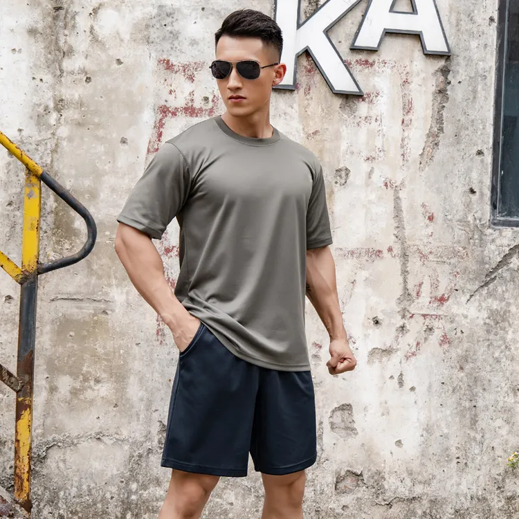 夏季新款正品短袖体能训练服套装户外跑步速干工作服上衣短裤T恤