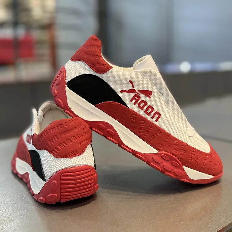 爆款国潮男鞋2025年春季新款潮流户外运动舒适时尚一脚蹬阿甘鞋男