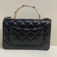 新款真皮女包手提包 10688 黑色