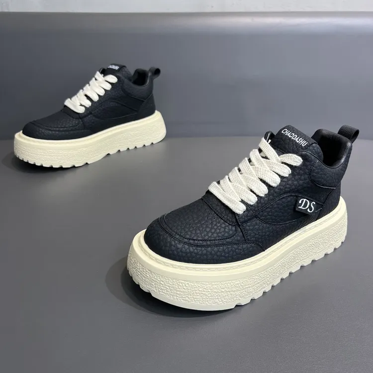 欧洲站设计师小众男士厚底舒适休闲鞋轻奢网红爆款男鞋CDS55-209