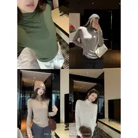 THEISSN宁司 高领绵打底针织衫女秋冬简约修身上衣 01704