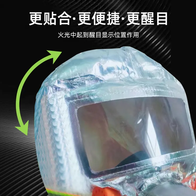 安居虎 防毒面具 防烟防火面罩国标3C认证 