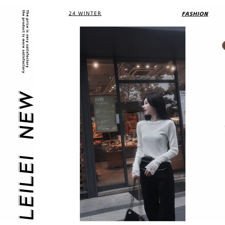 【磊磊】气质时尚高腰显瘦腰部链条设计感加厚款#8853