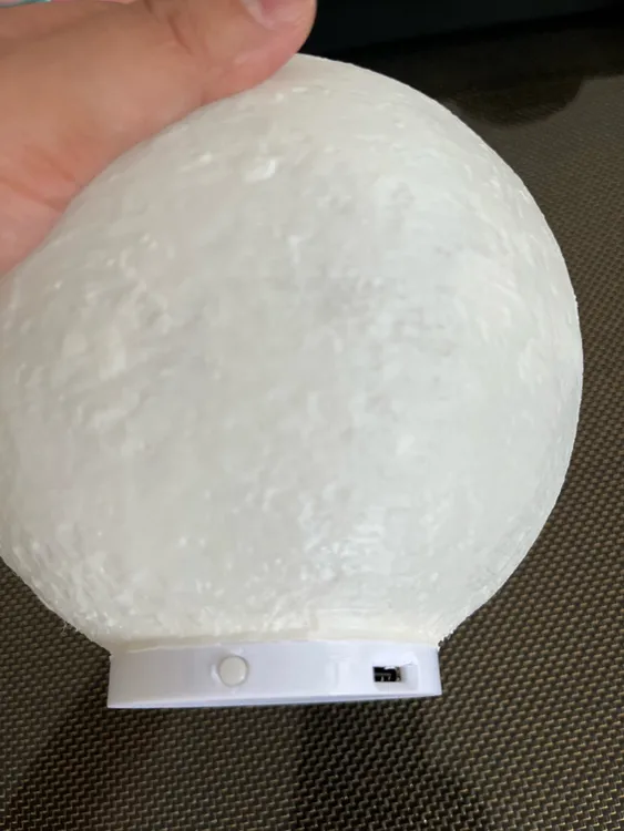 3d打印锂电tpyec充电款月球灯小夜灯中秋礼赠酒吧氛围节日点缀