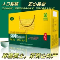 公立屯大棒10支礼盒装东北黄糯玉米香甜软糯真空包装代餐粗粮