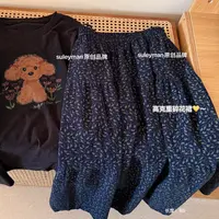 青木子Suleyman【碎花控】2025新款秋季半身裙