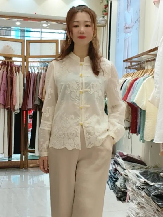 国风特色减龄上衣长袖