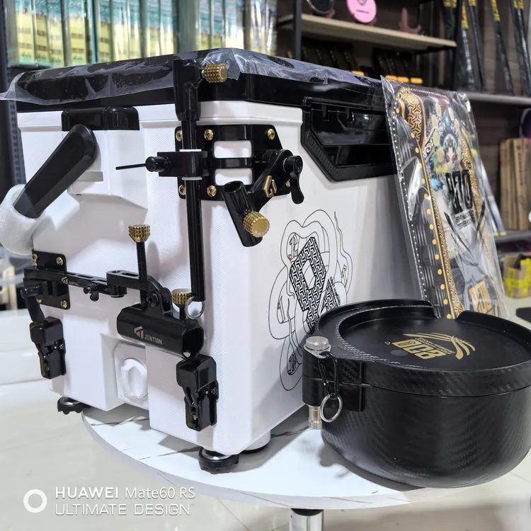 800度捌佰度H3300黑武士新款赛纹钓箱黑坑钓鱼多功能升降防滑防蹭