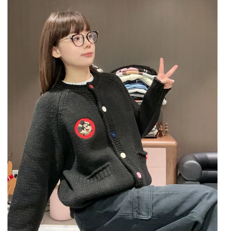 SEVENFUOO-【冬款米奇】毛衣