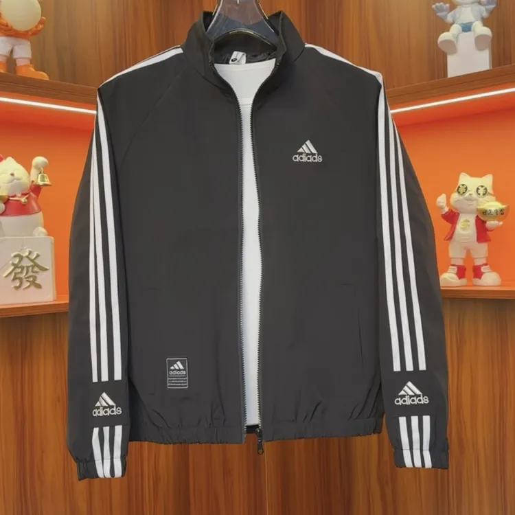 秋季新款男士立领时尚百搭刺绣夹克休闲外套808