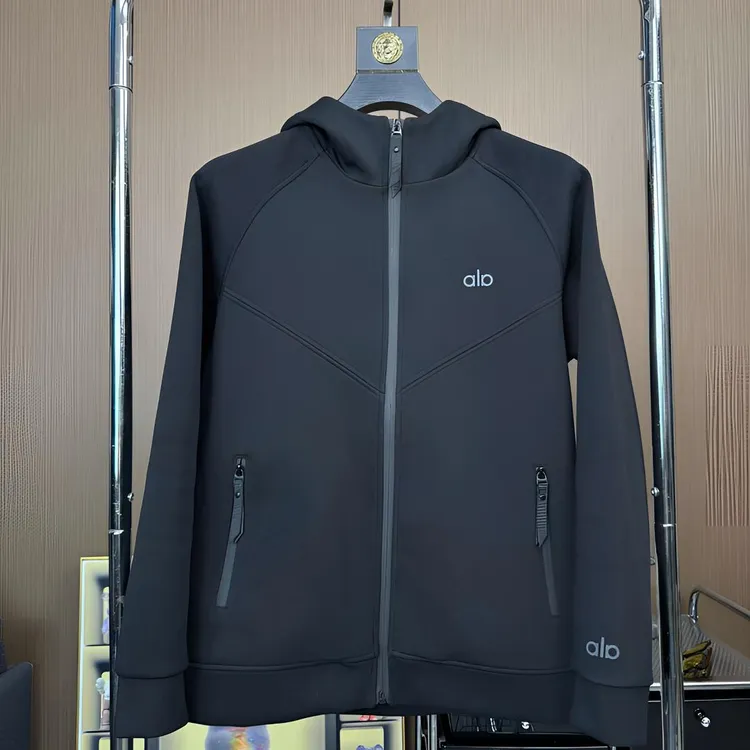 文博男装精选秋冬季男士简约时尚百搭运动连帽开衫两件套