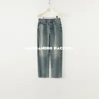 AP洛哥53046NK【裤王/赤耳白边】100棉蓝色时尚百搭休闲牛仔裤