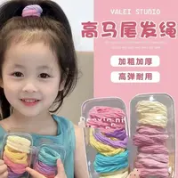 高弹力马尾加粗发绳毛巾圈N2270