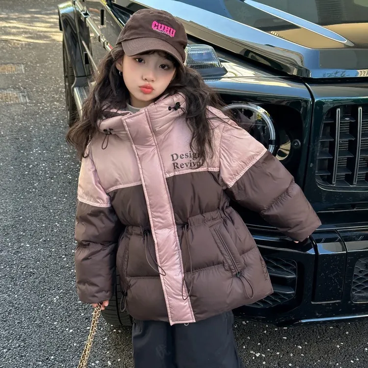 巴拉巴拉男孩女孩女童羽绒服冬季2025新款洋气儿童白鸭绒加厚冬装