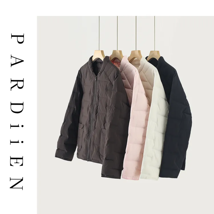 【北总严选】帕迪恩百搭轻薄短款拉链棒球领羽绒服25PD-4051