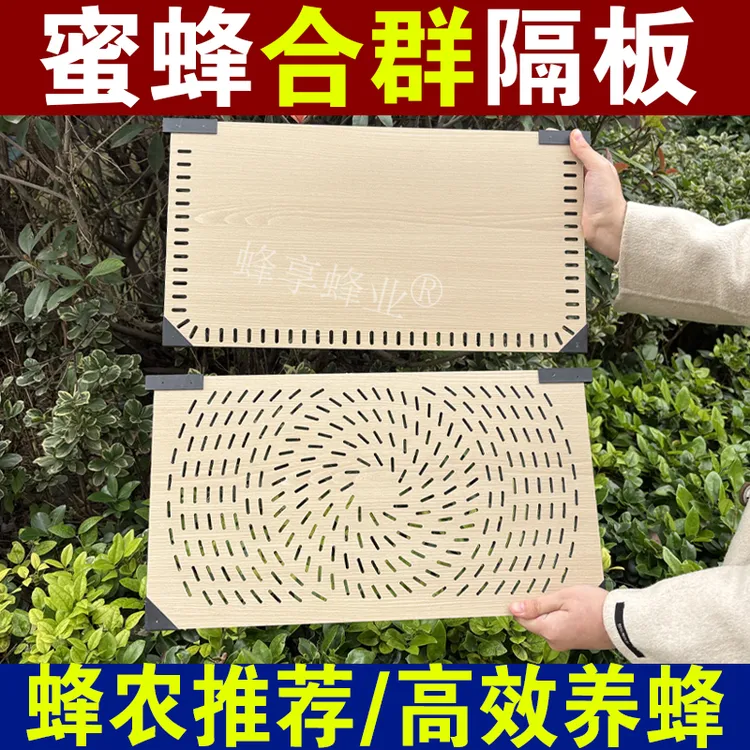 新款蜂箱合群板蜜蜂合群器快速隔板有效合并蜂群专用养蜂工具
