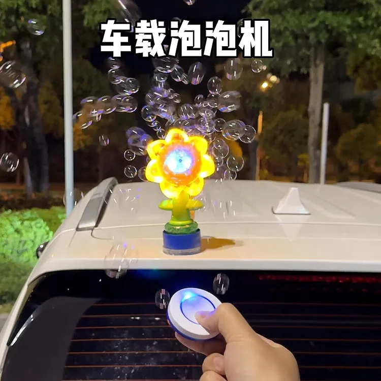 【滴滴吹泡泡】2025网红泡泡机汽车车顶尾部装饰车载搞笑摆件泡泡机
