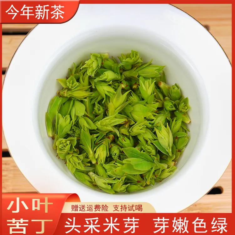 2025新茶小叶苦丁茶高山绿茶 嫩芽春茶茶叶清香四川小叶苦丁茶