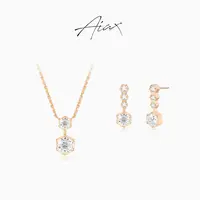 AIAX【双巢】双十一项链轻奢小众高级感轻奢风蜂巢项链TSJ7802