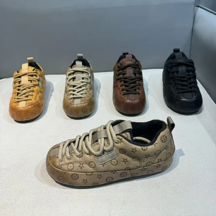 广州迪火男士纳米超纤皮标33-73休闲复古时尚板鞋