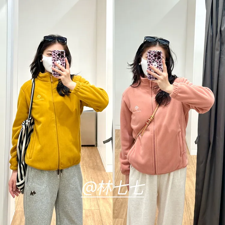 男女情侣新款奥粒绒抓绒外套卫衣开衫抓绒衣春秋冬季加绒上衣外套