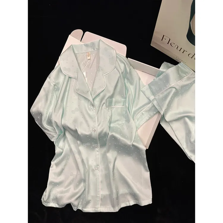 kitty猫睡衣女短袖短裤薄款夏季新款冰丝高级感两件套家居服夏天