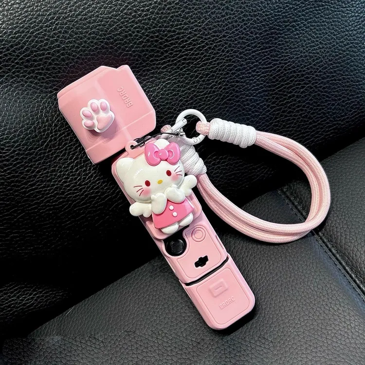 天使kitty大疆pocket3保护壳可爱硅胶保护套云台相机机身防刮配件