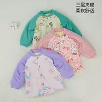 儿童男女宝棉花衣纯棉保暖冬季棉袄内搭校服神器棉服A类内胆