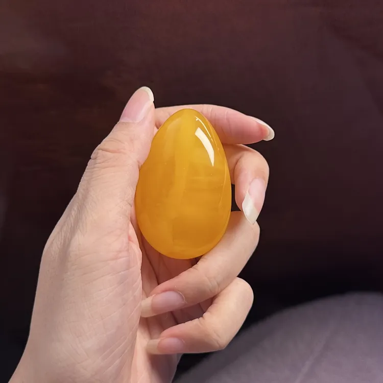 蜜蜡焦皮料鸡油红浓蜡水滴